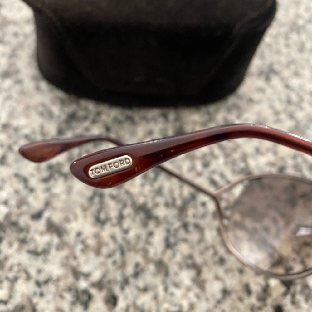 Authentic Tom Ford Miranda Dark Bronze/Brown Gradient Women's Sunglasses - Picture 5 of 6